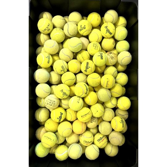 25 Used Tennis Balls Great for Dogs These Make Great Dog Toys  SAME DAY SHIPPING - Picture 4 of 6